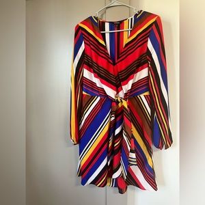 EXPRESS Striped Dress Medium , like New!